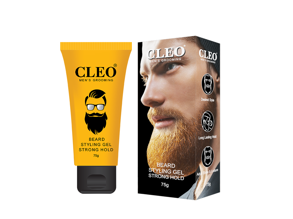 Beard styling gel